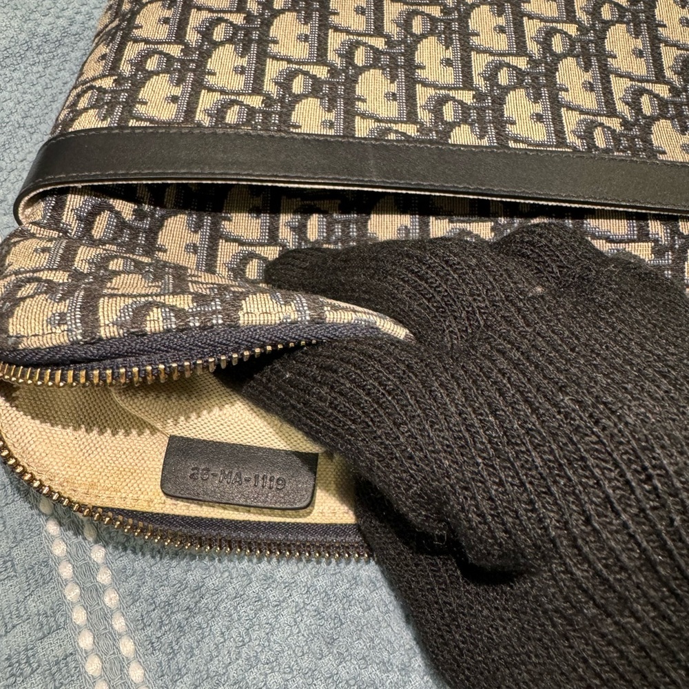 Christian Dior Saddle Cloth Clutch Bag - Picture 9 of 10